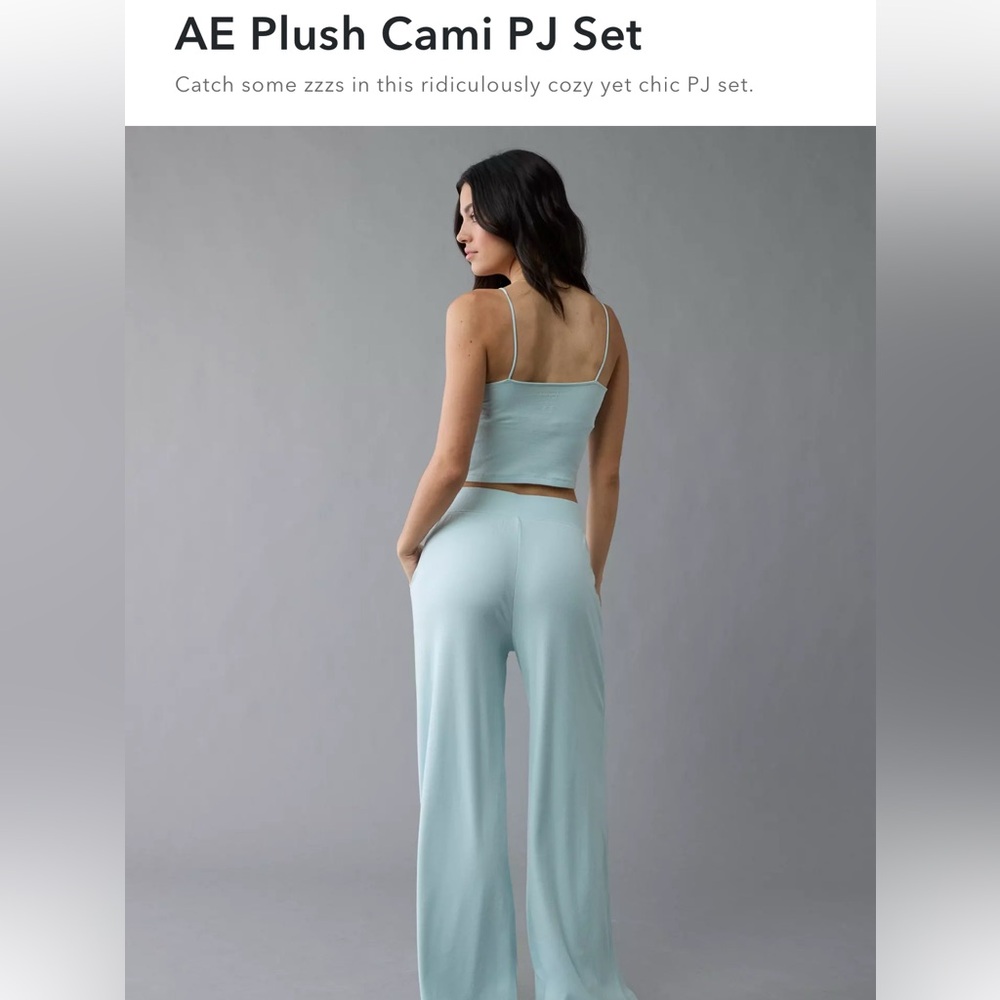 American Eagle Plush Cami PJ Set